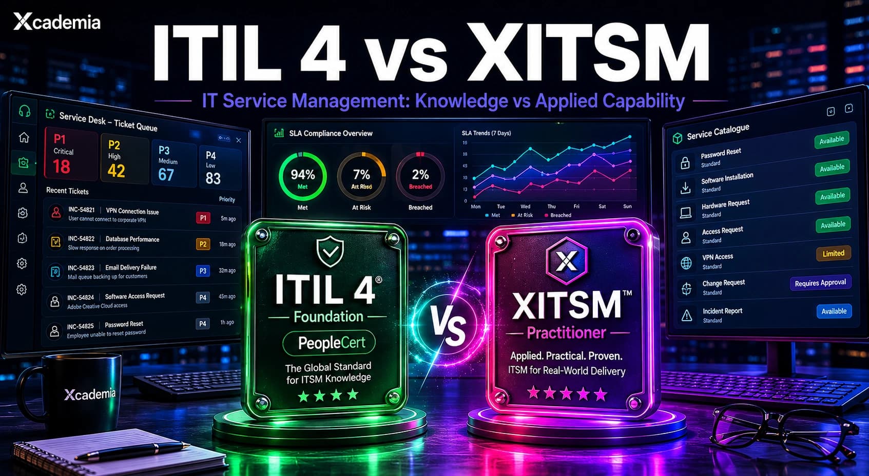 ITIL 4 vs XITSM