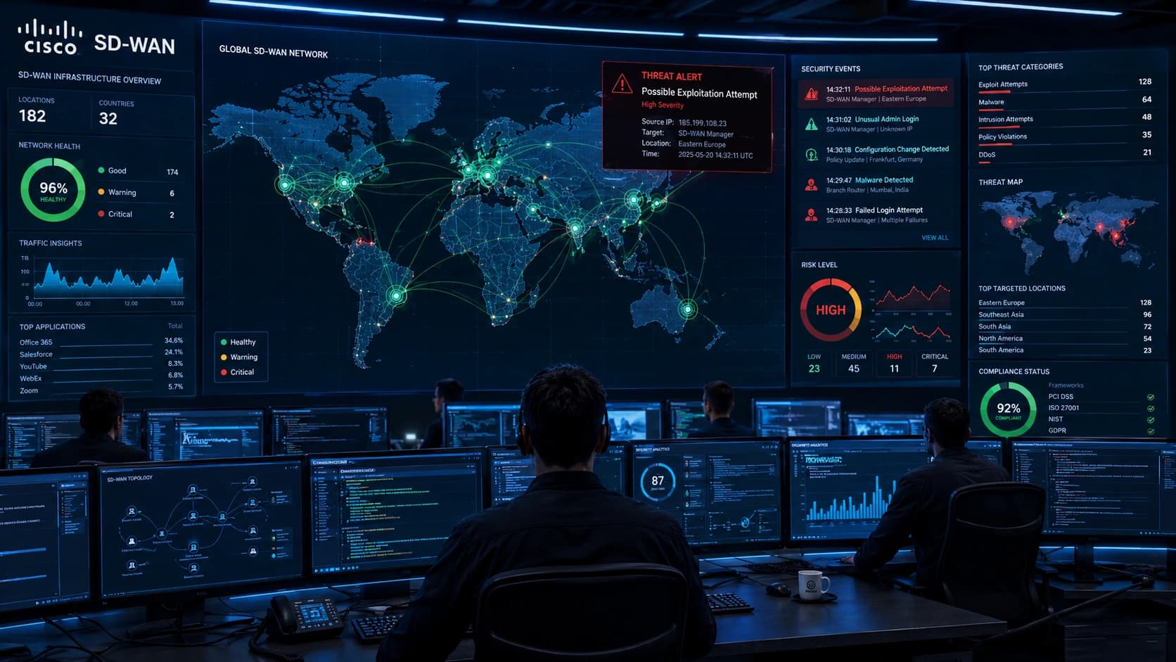 Zero-Day Exploitation of Cisco Catalyst SD-WAN Manager