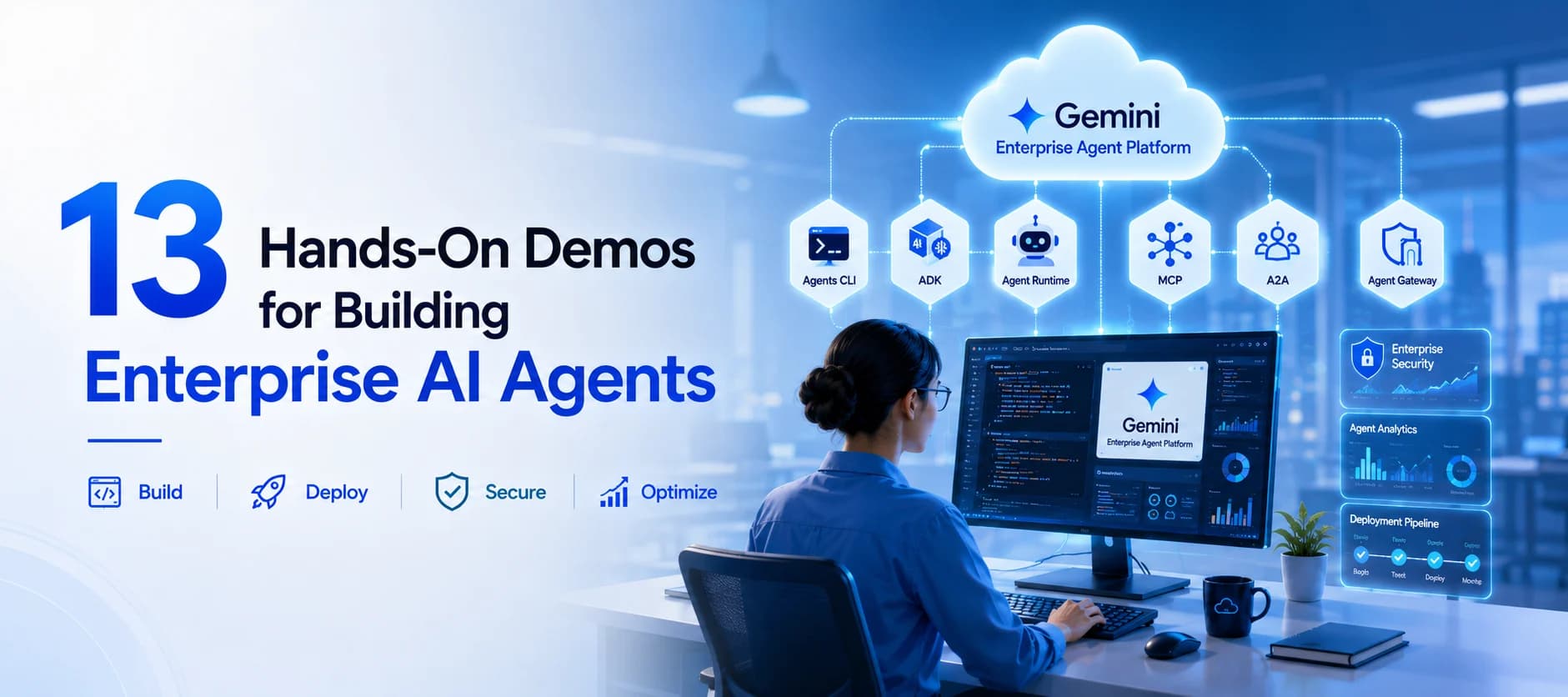 Google Cloud Unveils 13 Hands-On Demos for Building Enterprise AI Agents with Gemini