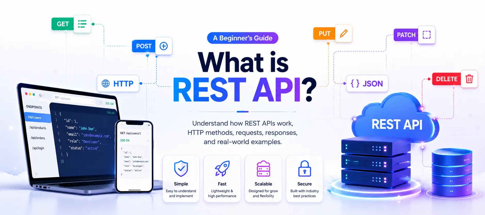 What is REST API? A Beginner's Guide with Real-World Examples (2026)