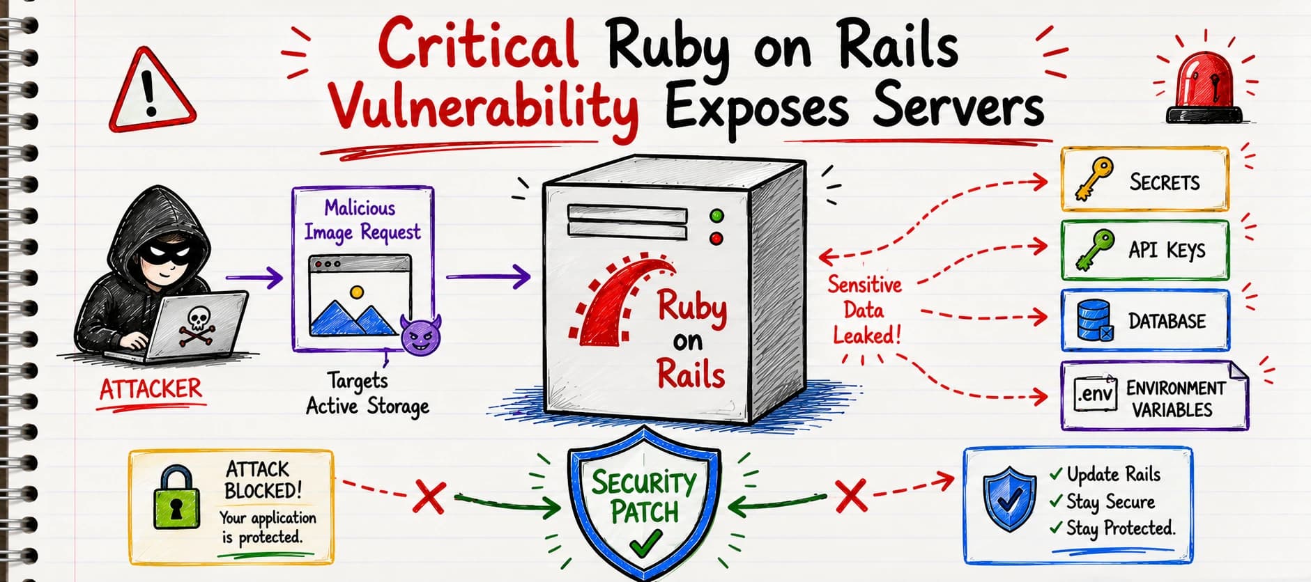 Critical Ruby on Rails Flaw Could Lead to Remote Code Execution Through Active Storage Image Processing