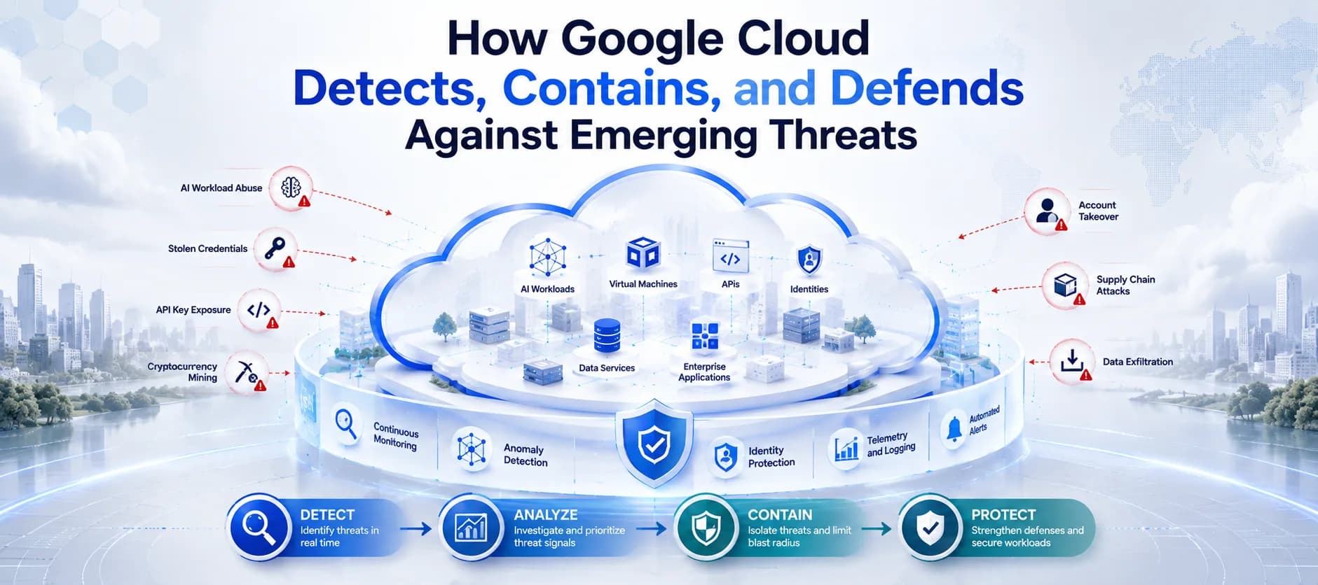 How Google Cloud Detects, Contains, and Defends Against Emerging Threats