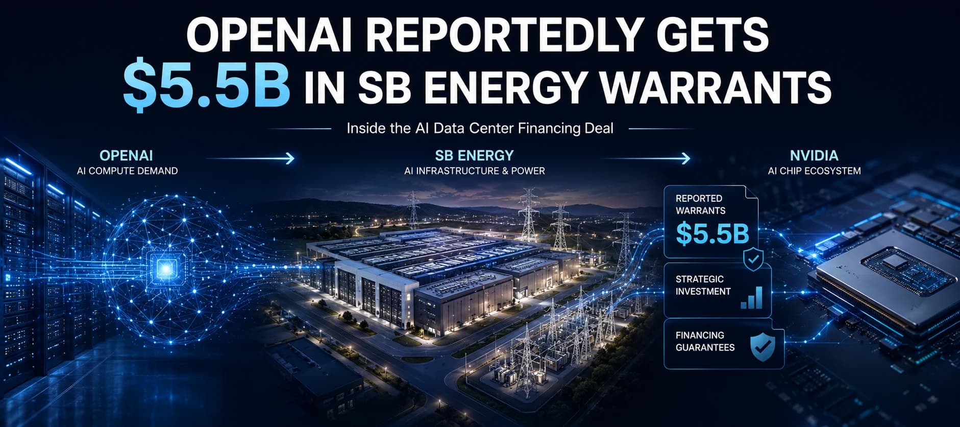 OpenAI Reportedly Gets $5.5B in SB Energy Warrants