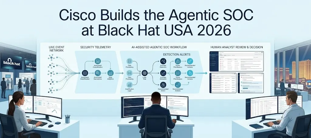 Cisco Builds the Agentic SOC at Black Hat USA 2026