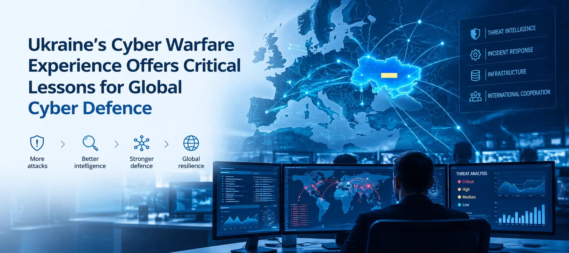 Ukraine’s Cyber Warfare Experience Offers Critical Lessons for Global Cyber Defence