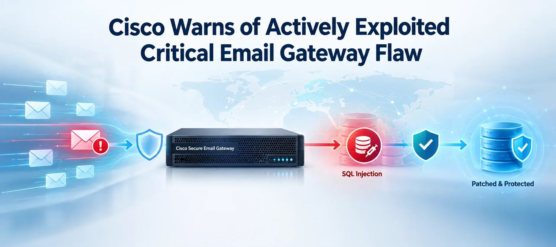 Cisco Warns of Actively Exploited Critical SQL Injection Flaw in Secure Email Gateway