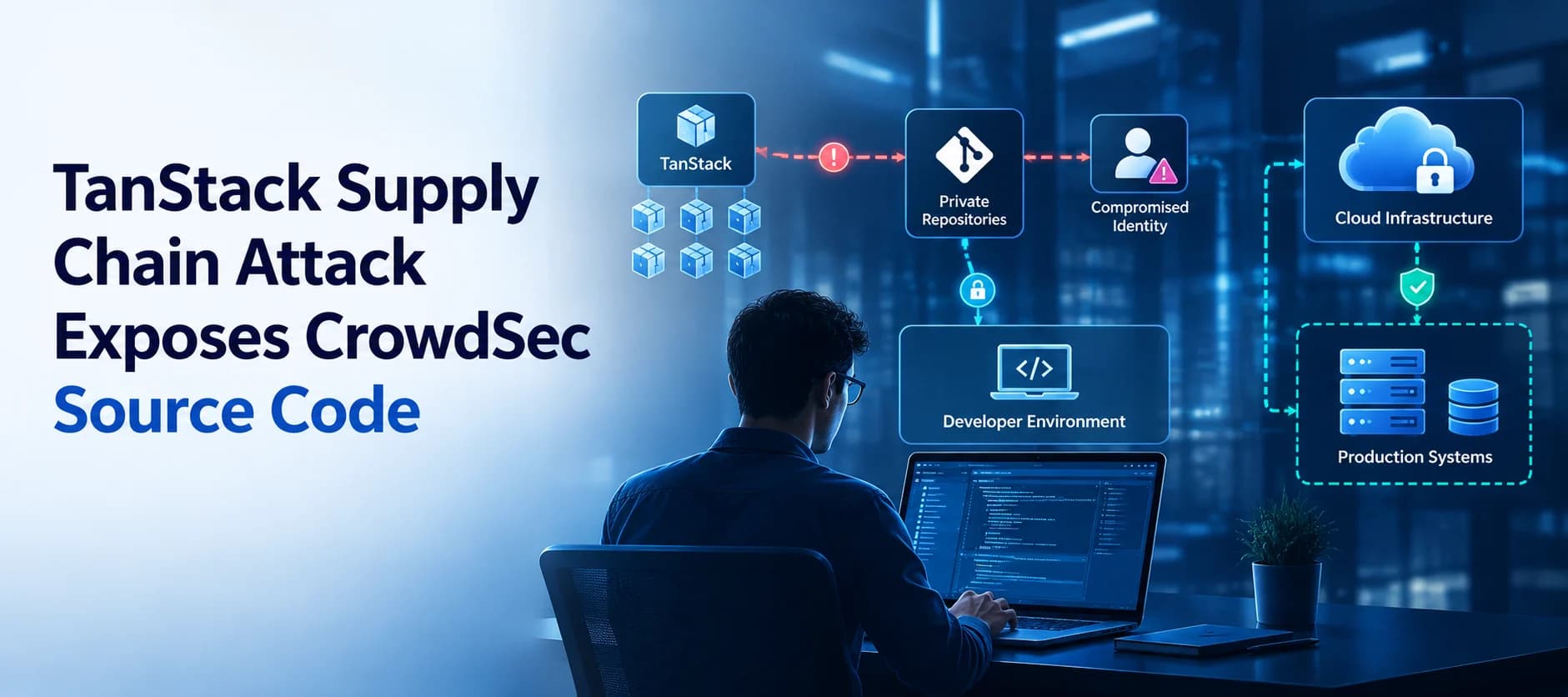 TanStack Supply Chain Attack Led to CrowdSec Source Code Leak, Investigation Finds