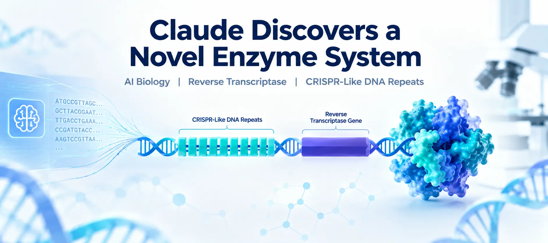 Claude Identifies Novel Enzyme System With CRISPR-Like Repeats