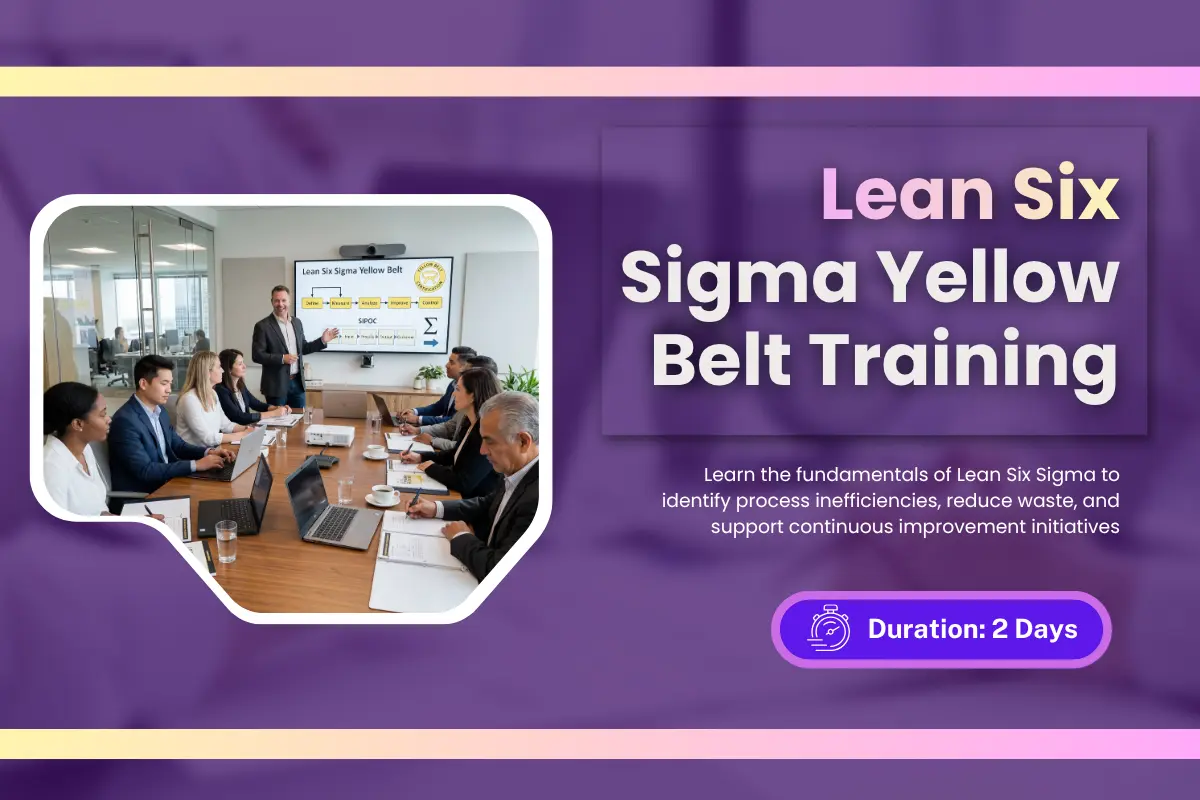 Lean Six Sigma Yellow Belt Training