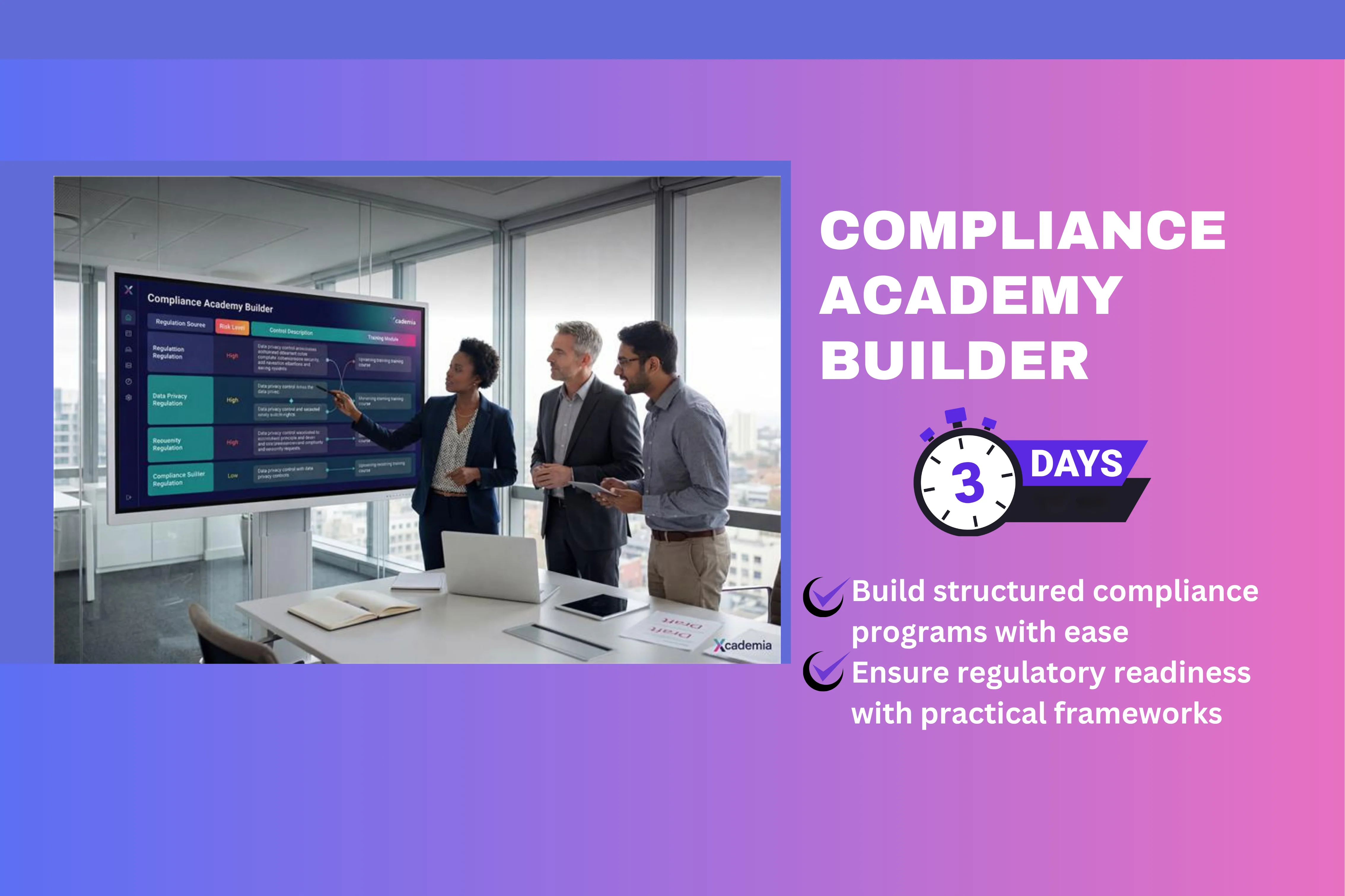 Compliance Academy Builder