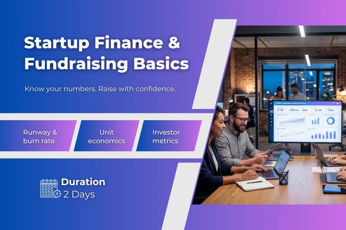 Startup Finance & Fundraising Basics