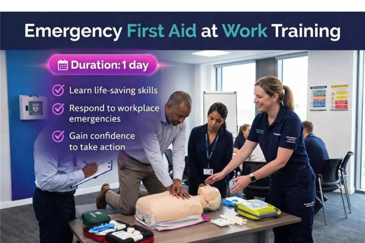 Emergency First Aid at Work Training